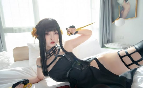 神楽坂真冬cos约尔太太 | 神楽坂真冬_Spy x Family·约尔cos作品 [20P-104MB]