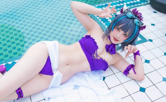 千夜未来cos柴郡 | 千夜未来(Senya Miku)_碧蓝航线·柴郡cos作品 [32P-112MB]