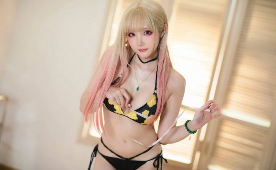 瓜希酱cos喜多川海梦 | 瓜希酱_更衣人偶·喜多川海梦泳装cos作品 [20P-85MB]