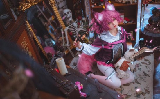 渊秧cos巫恋 | 渊秧_明日方舟·巫恋cos作品 [5P-7.81MB]