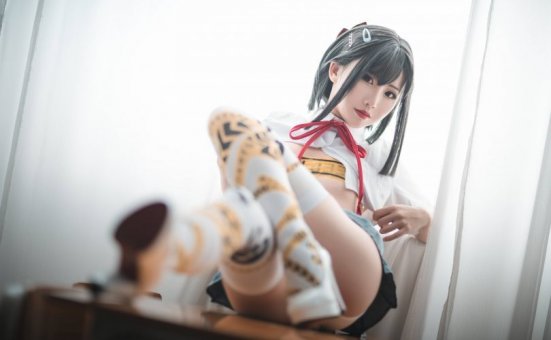 面饼仙儿_JK cosplay | 面饼仙儿_胶带·短校服cos作品 [32P-475MB]