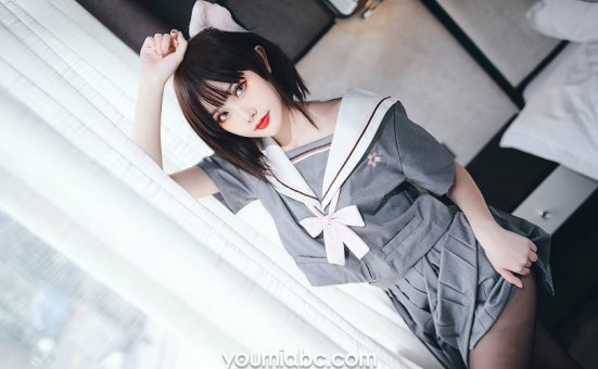 您的蛋蛋cos猫娘 | 您的蛋蛋_YouMi尤蜜·制服猫娘cos图集 [44P-845MB]