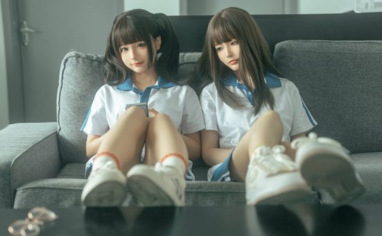 蠢沫沫&桃良阿宅cos作品 | 蠢沫沫_同桌的你（&桃良阿宅）cos图包 [110P-847MB]