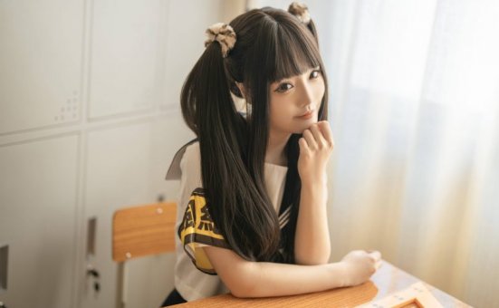 桃良阿宅_jk cos系列 | 桃良阿宅_风纪委员·教室jk cos作品 [33P-313MB]