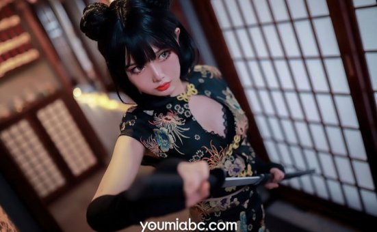 您的蛋蛋cos武士娘 | 您的蛋蛋_YouMi·旗袍武士娘cos作品 [33P-650MB]