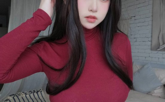 女主K cos图包 | 女主K_红色毛衣的丰满妹妹cosplay [101P-737MB]