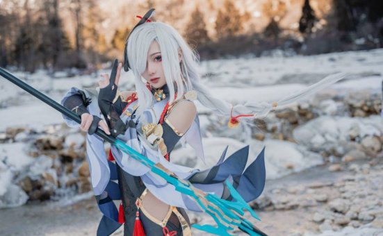 如月灰cos申鹤 | 如月灰_原神·申鹤cos作品 [15P-202MB]