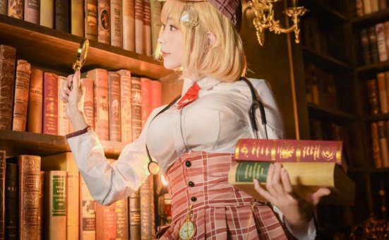 ElyEE子 cos虚拟主播 | ElyEE子_阿米莉亚·华生cos作品 [53P-157MB]