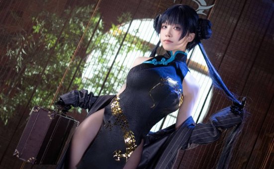 水淼aqua cos妃咲 | 水淼aqua_蔚蓝档案·妃咲cos作品 [89P-112MB]