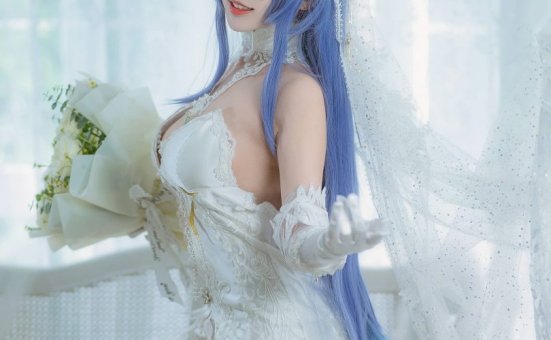 宮本桜cos花园 | 宮本桜_碧蓝航线·新泽西 花园花嫁cos [27P-307MB]