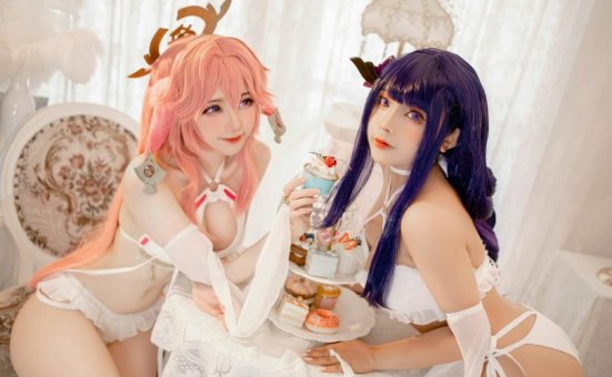 Sally Dorasnow cos八重神子 | Sally Dorasnow_八重神子&雷电将军cos [20P-183MB]