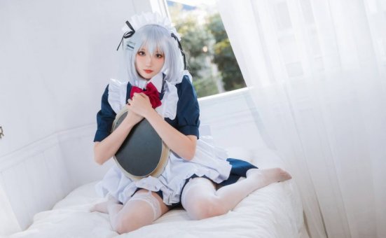 瓜希酱cos鸢一折纸 | 瓜希酱_约会大作战·折纸女仆cos作品 [22P-88MB]