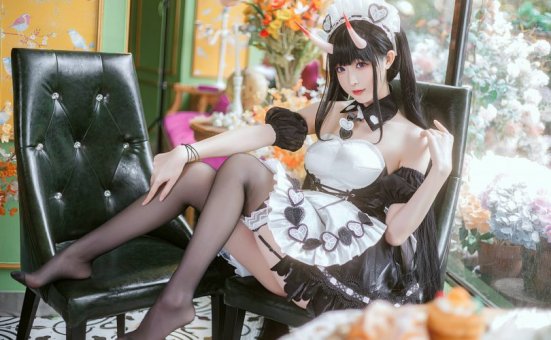 南宫cos能代 | 南宫_碧蓝航线·能代 女仆cos作品 [22P-282MB]