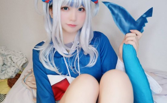 Yuki亭cos噶呜古拉 | Yuki亭_鲨鱼少女·噶呜古拉cos作品 [14P-34MB]