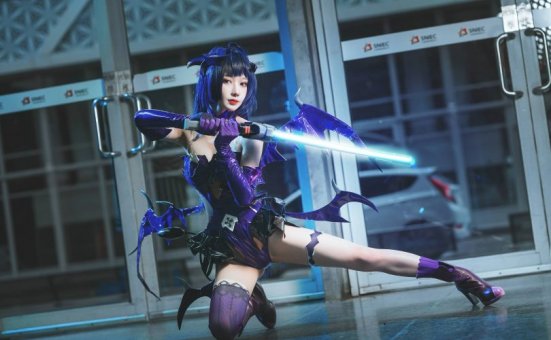 阿包也是兔娘cos魅魔 | 阿包也是兔娘_芽衣恶魔·魅魔cos [11P-255MB]