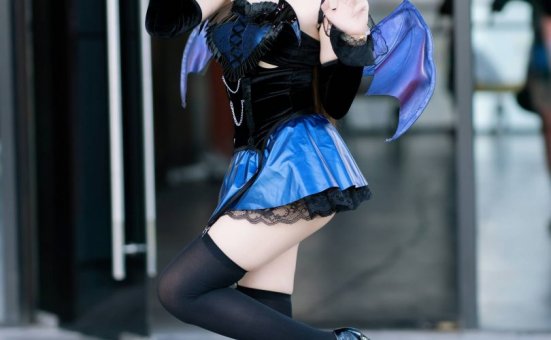 羽生三未cos小恶魔 | 羽生三未_黑色诱惑·小恶魔cos作品 [12P-132MB]