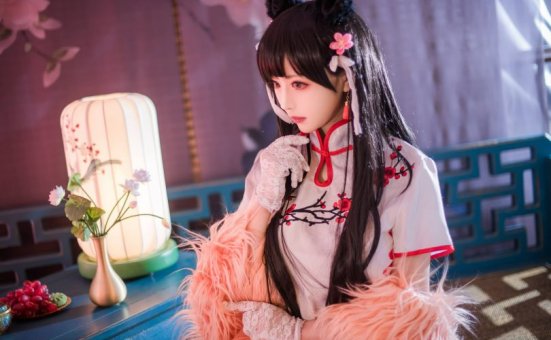 Shika小鹿鹿cos爱宕 | Shika小鹿鹿_碧蓝航线·爱宕旗袍cos作品 [30P-66MB]