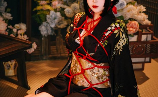 日奈娇cos花魁狐妖 | 椎名莜(日奈娇)_花魁狐妖·和服cos [144P2V-3.22GB]