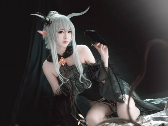 弥音音ww_cos图集 | 弥音音_明日方舟·闪灵cos [16P-166MB]